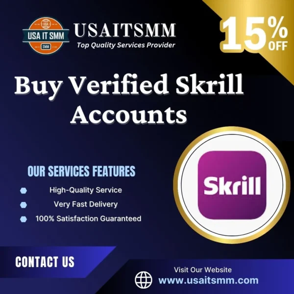 Buy Verified Skrill Accounts
